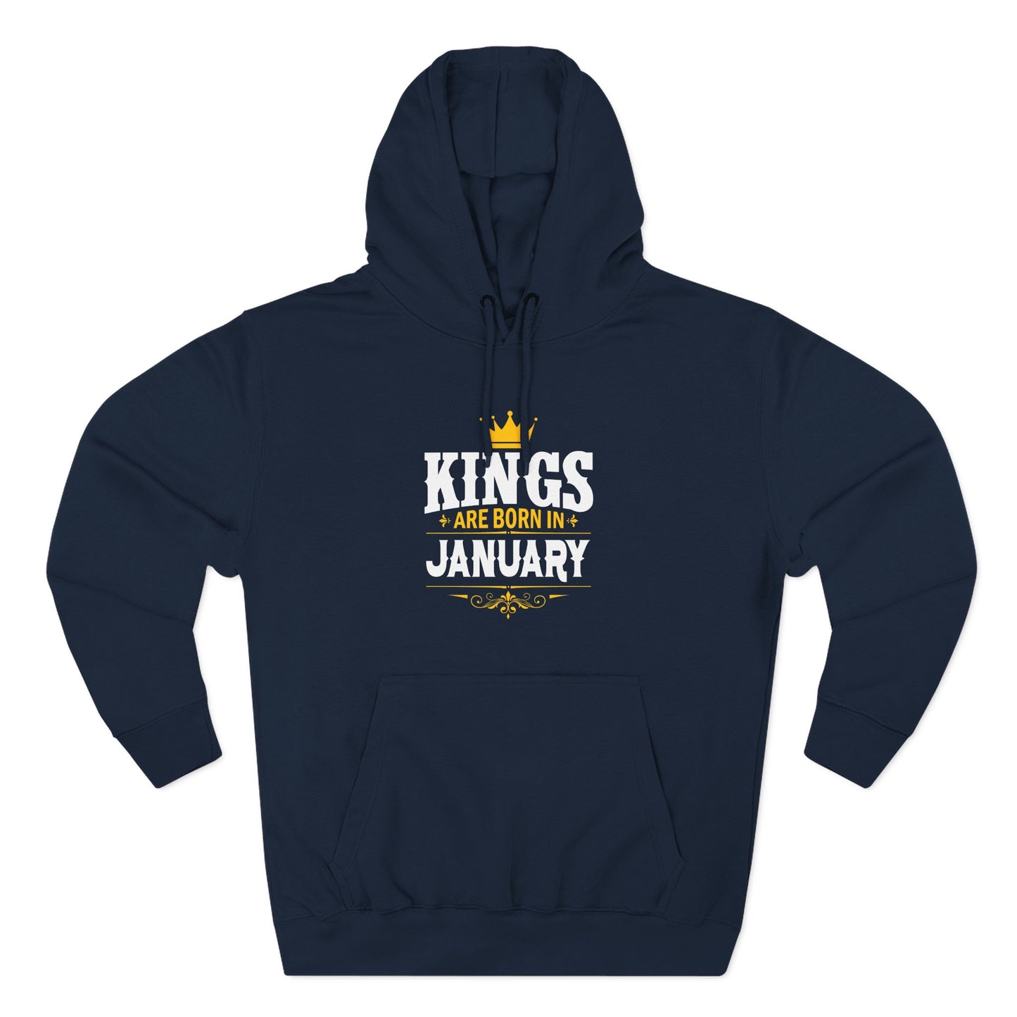 Custom Birthday Hoodie – "Kings Are Born In..."