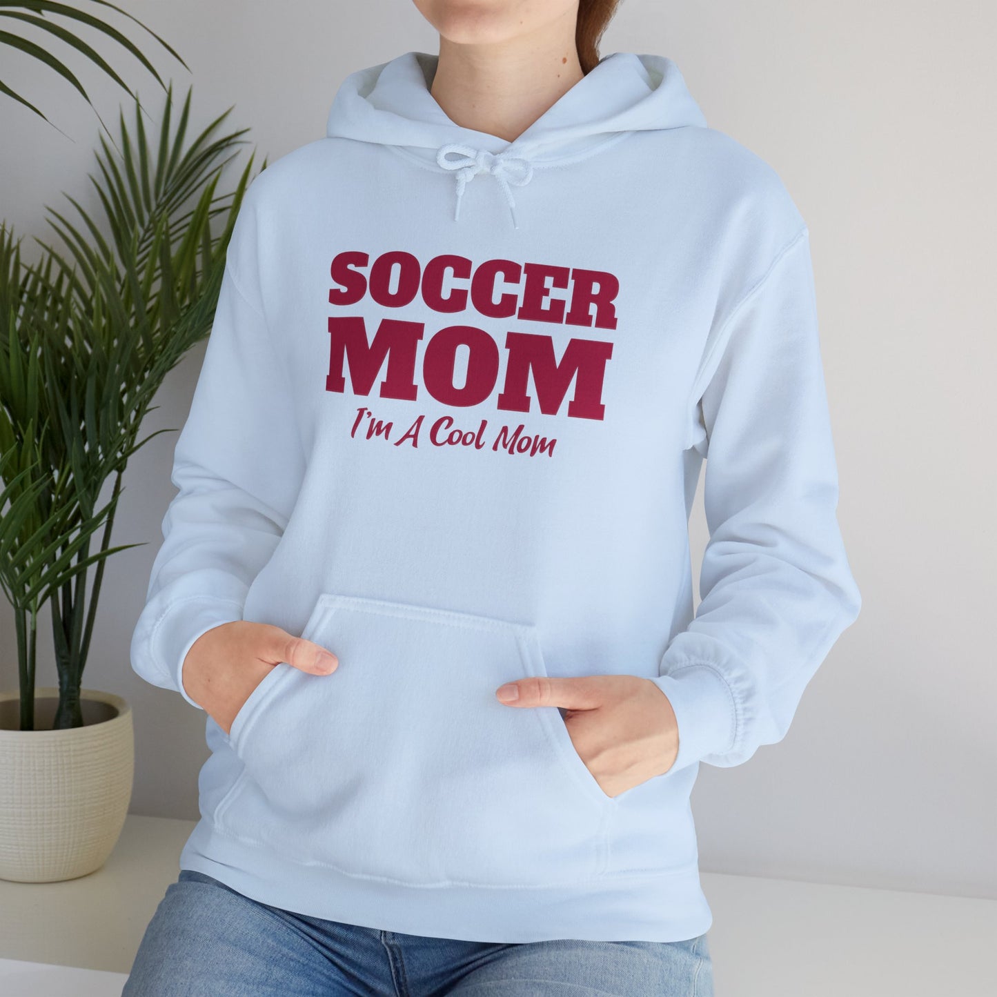 Soccer Mom I'm A Cool Mom Hooded Sweatshirt