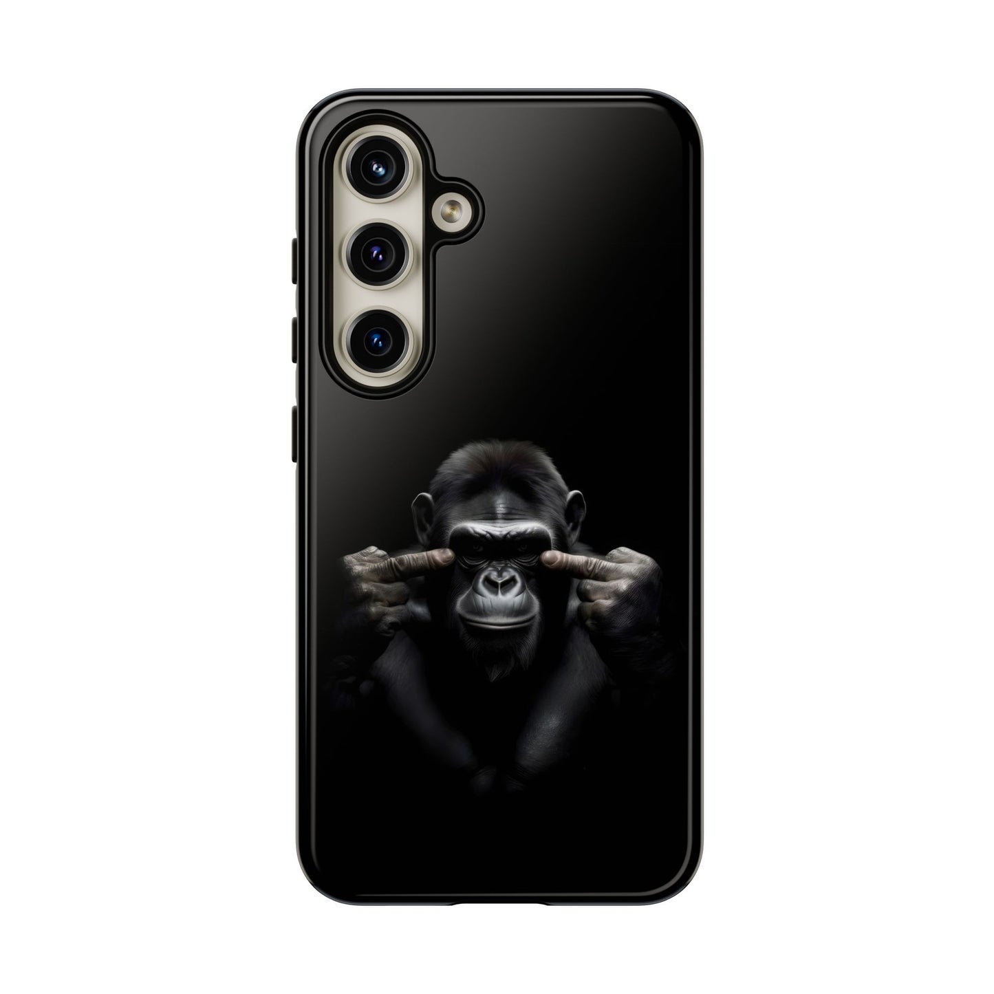 Edgy Gorilla Samsung  Phone Case - Funny Gift for Animal Lovers