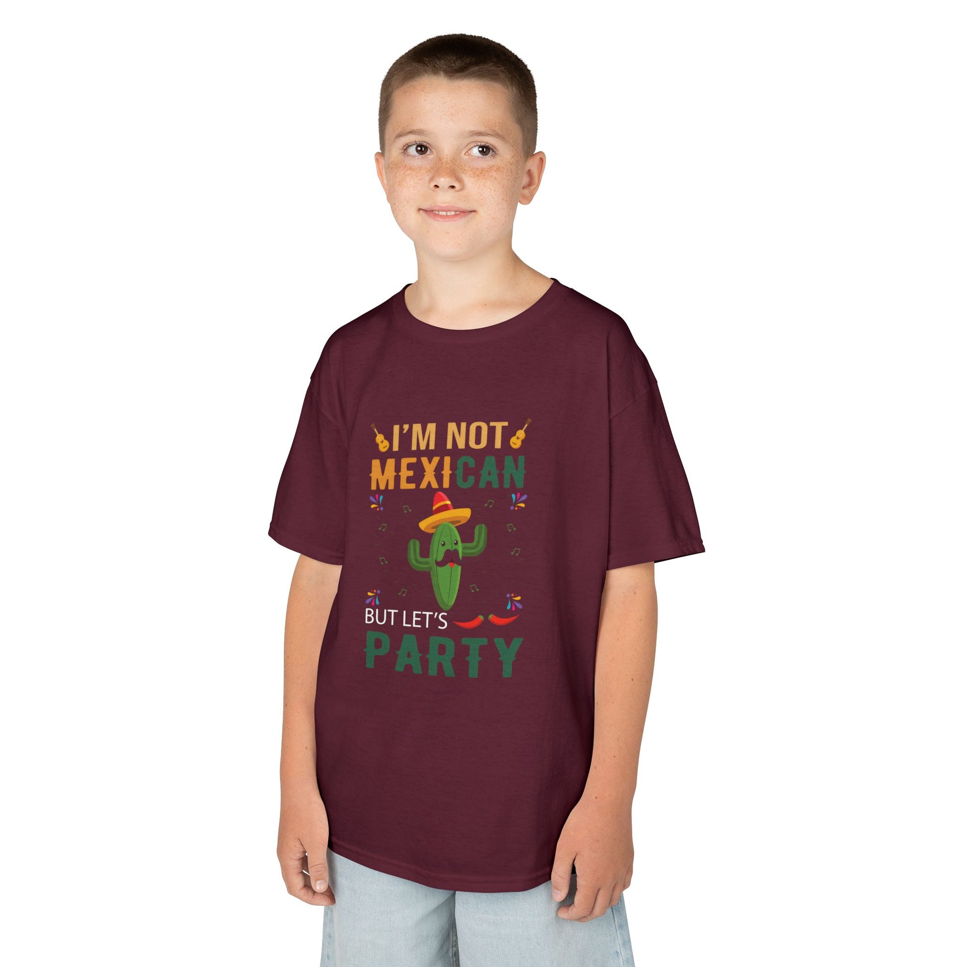 Kids Party Tee - I'm Not Mexican But Let's Party T-Shirt