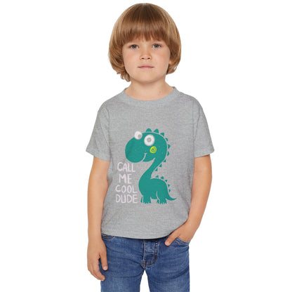 Cool Dude Toddler T-Shirt - "Call Me Cool Dude"