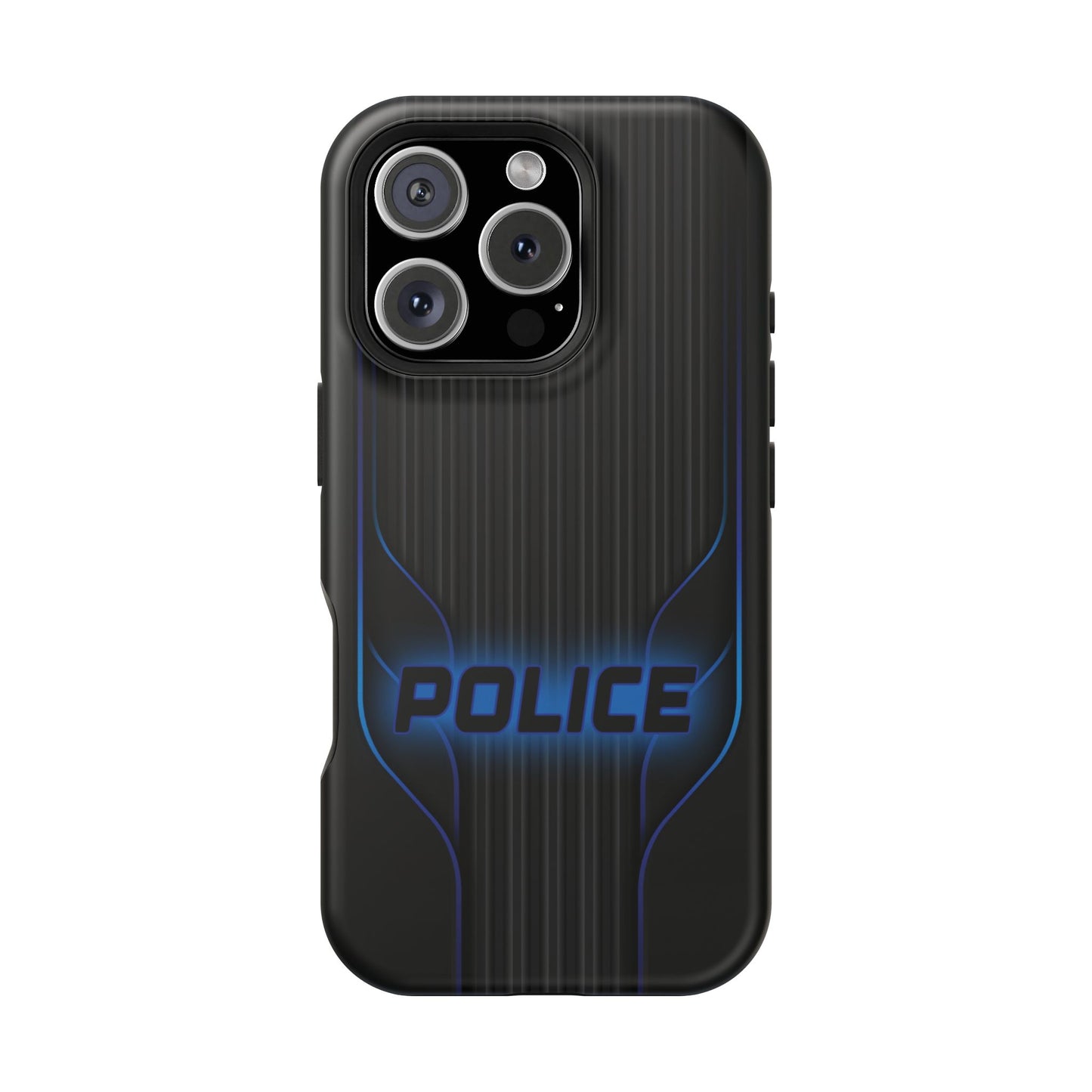 Police Magnetic Phone Cases, Blue Light