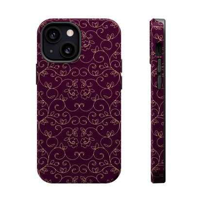 Luxury Serial Magnetic Phone Case, Royal