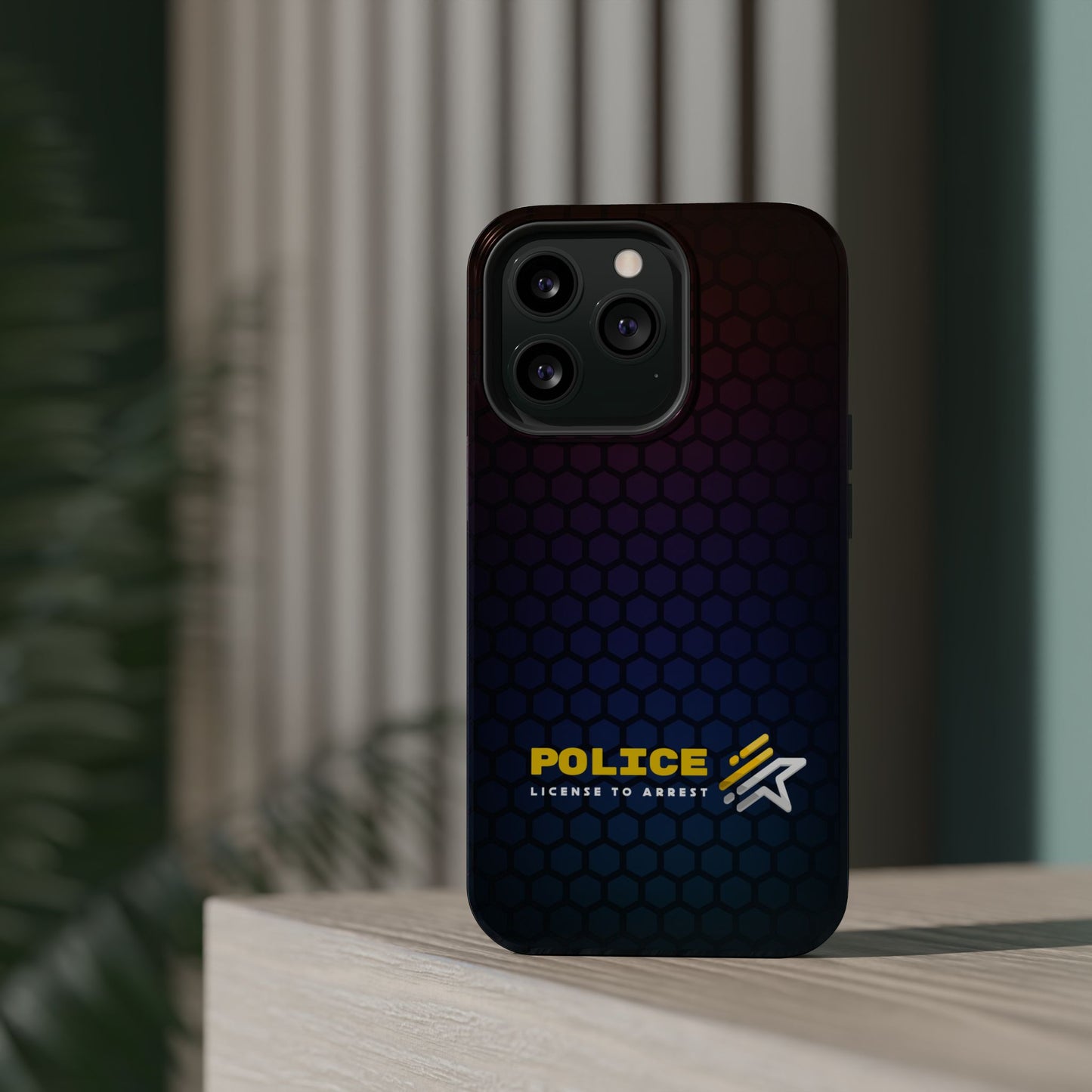 Police Magnetic iPhone Cases, License To Arrest