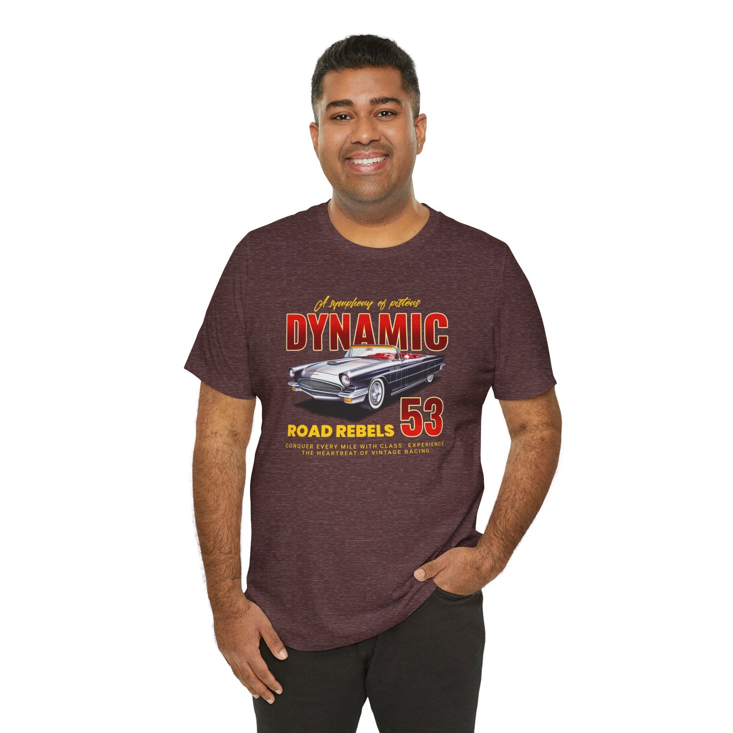 A Symphony Of Pistons Dynamic Unisex Jersey Short Sleeve Tee