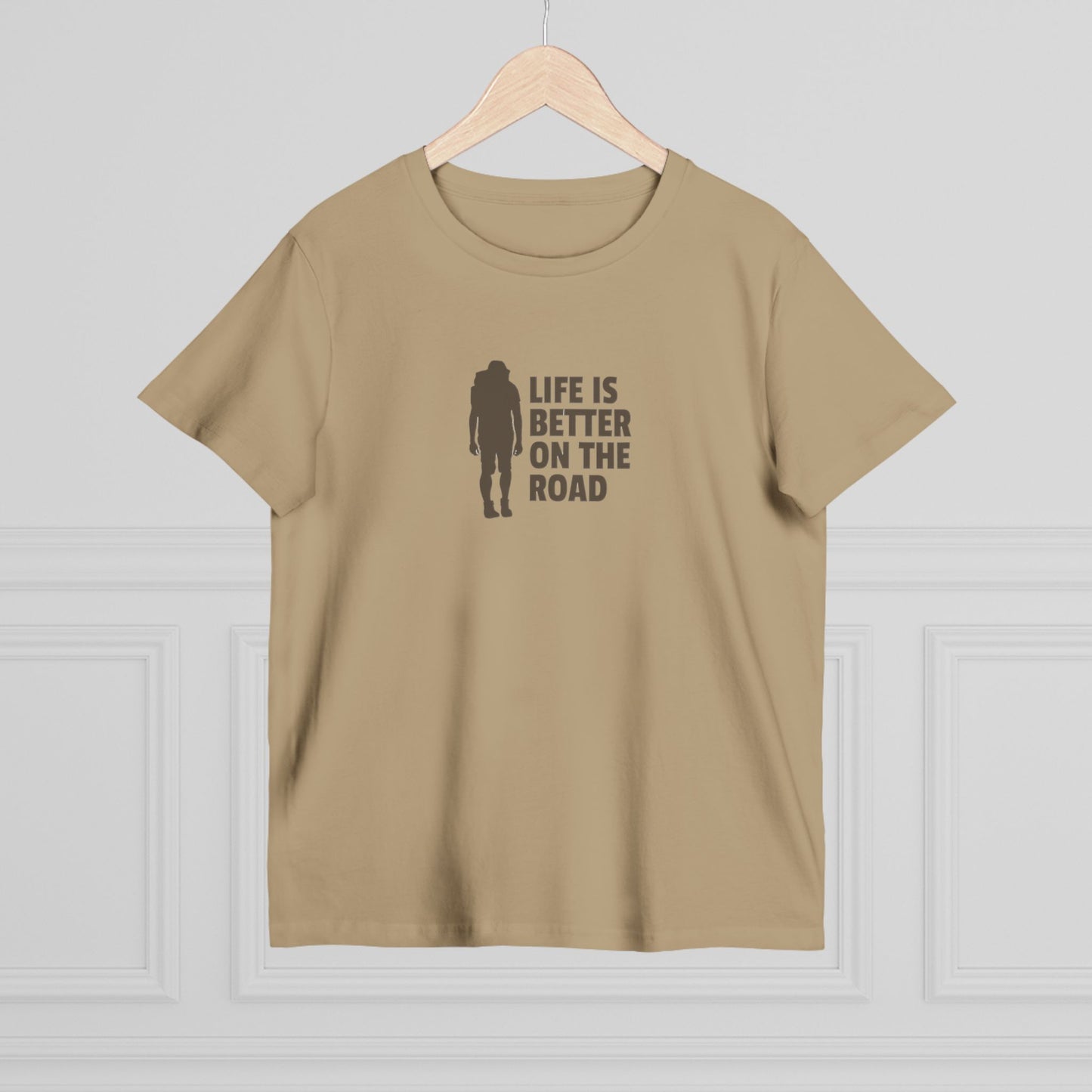 Life Is Better On The Road Women’s Maple Tee