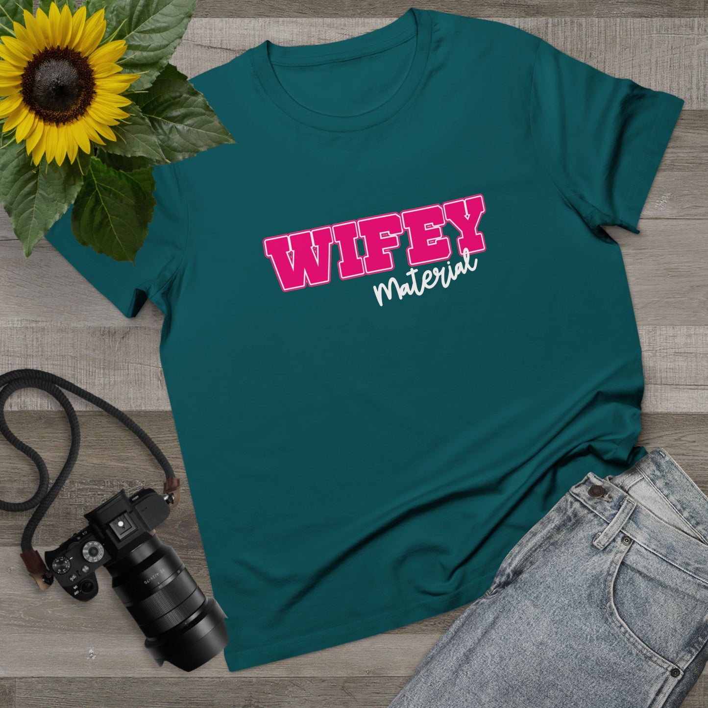 Wifey Material Women’s Maple Tee