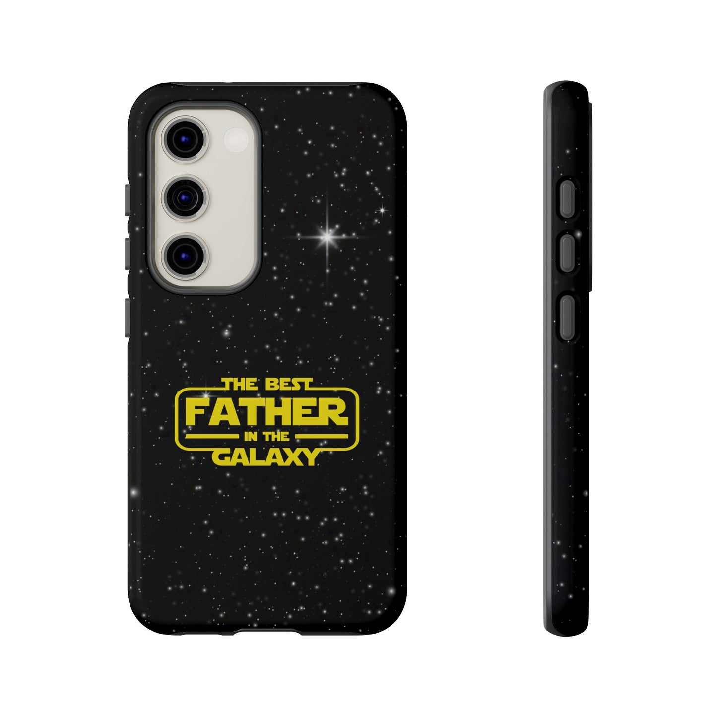 Galaxy-Themed Samsung Tough Case - Perfect Gift for the Best Father