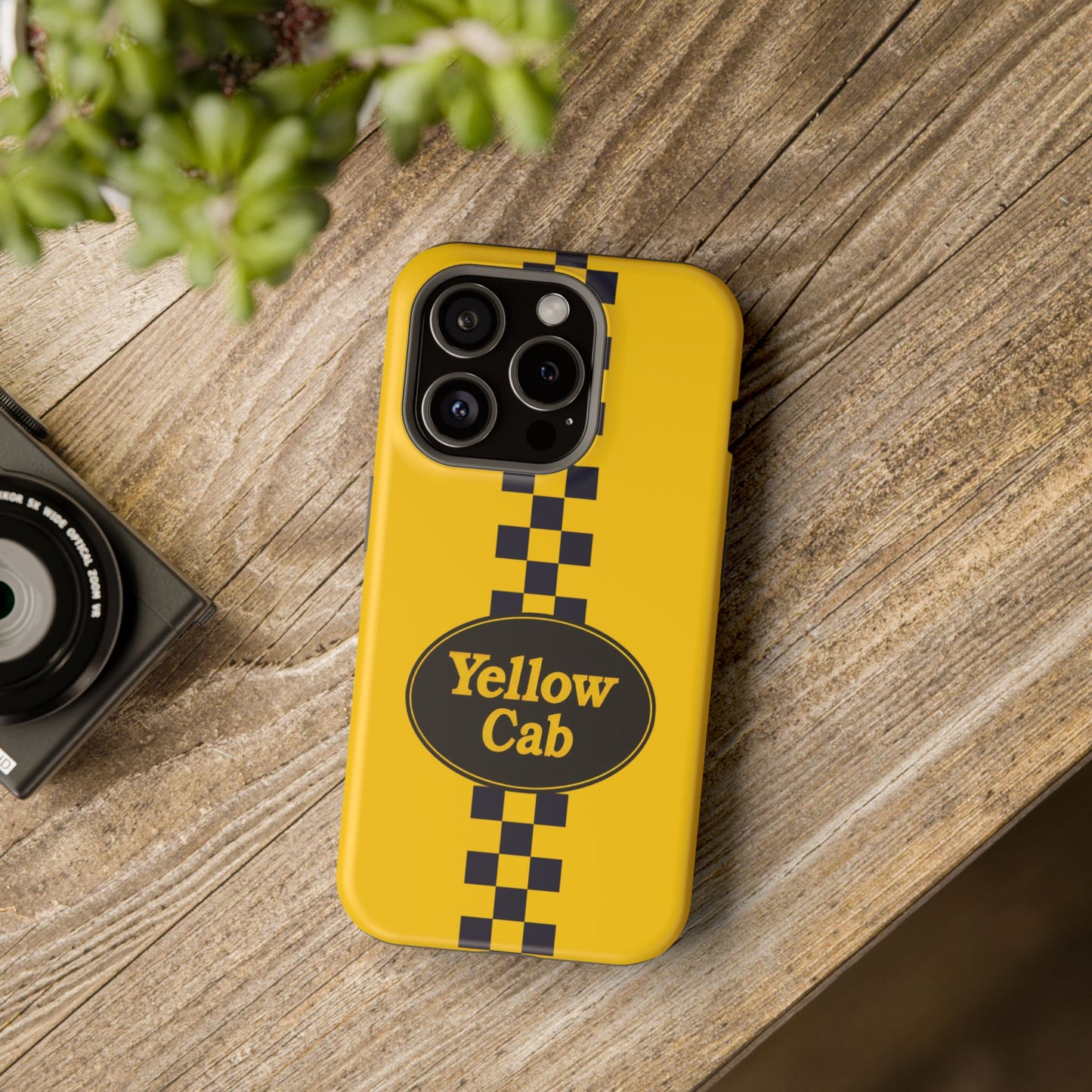 Yellow Cab Magnetic Phone Cases, Taxi Driver