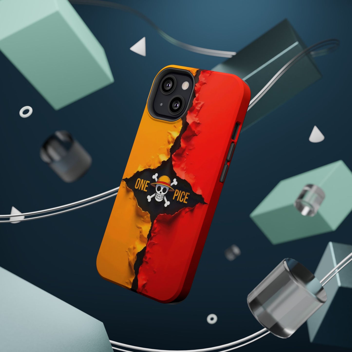 Bold One Piece Magnetic Tough Cases, Anime Phone Cover