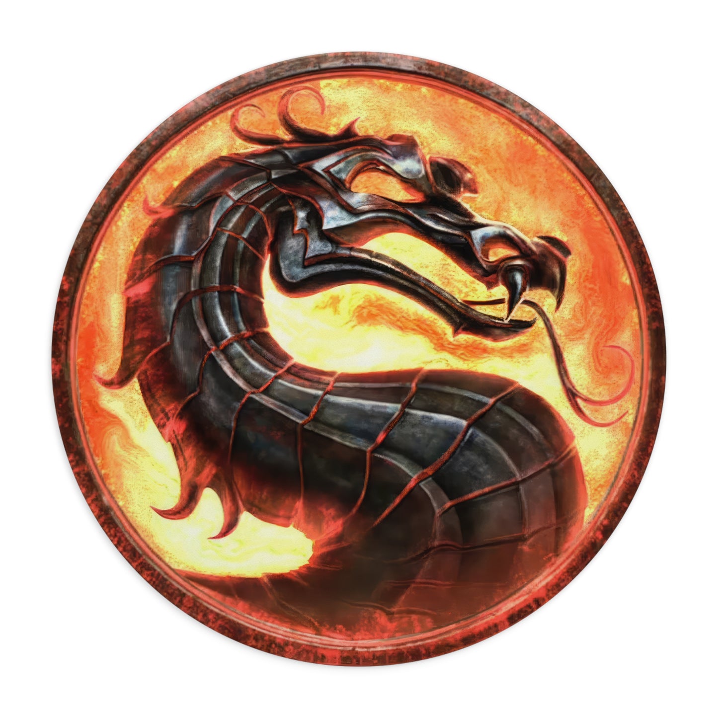 Fire Dragon Mouse Pad