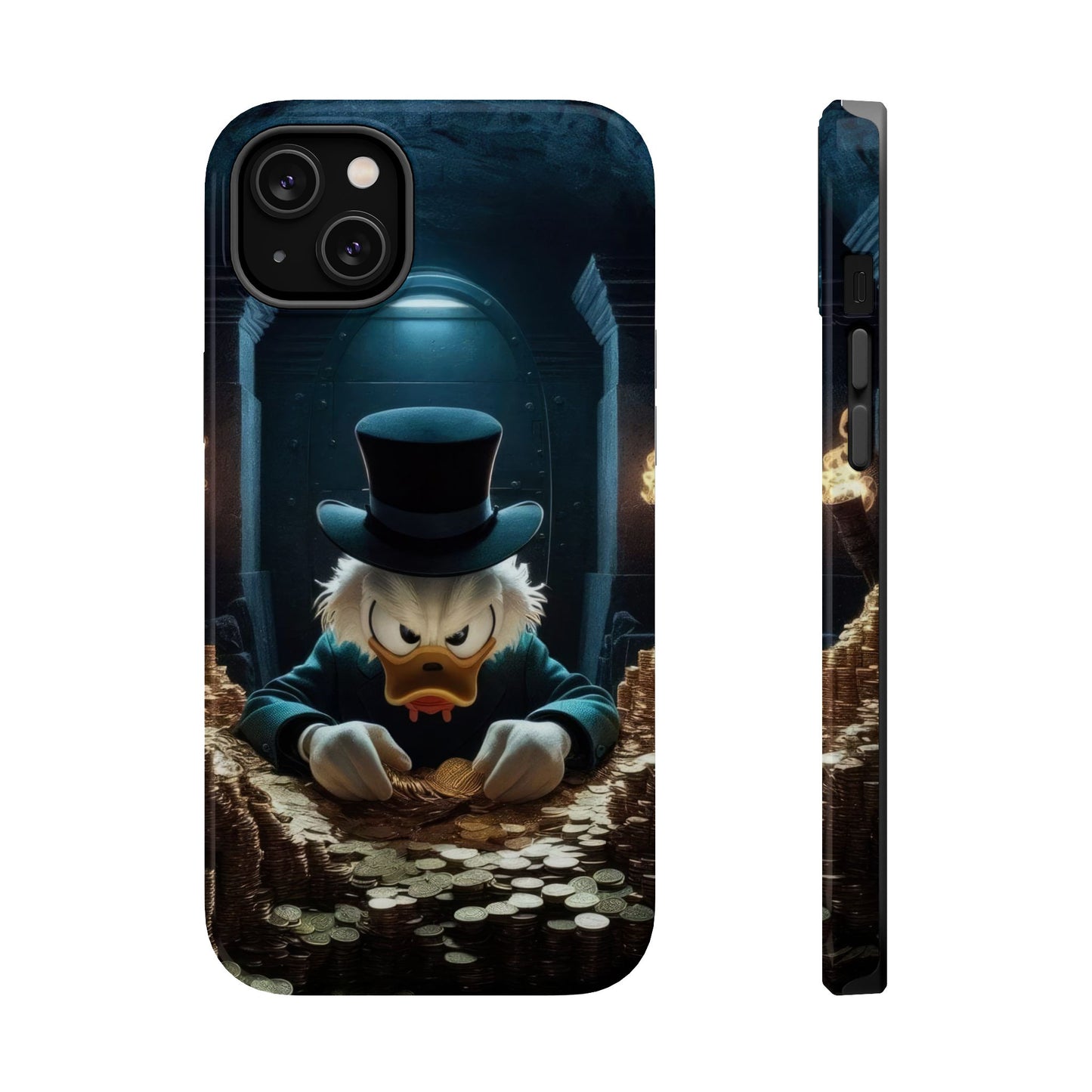 Magnetic Phone Case - Scrooge McDuck Design