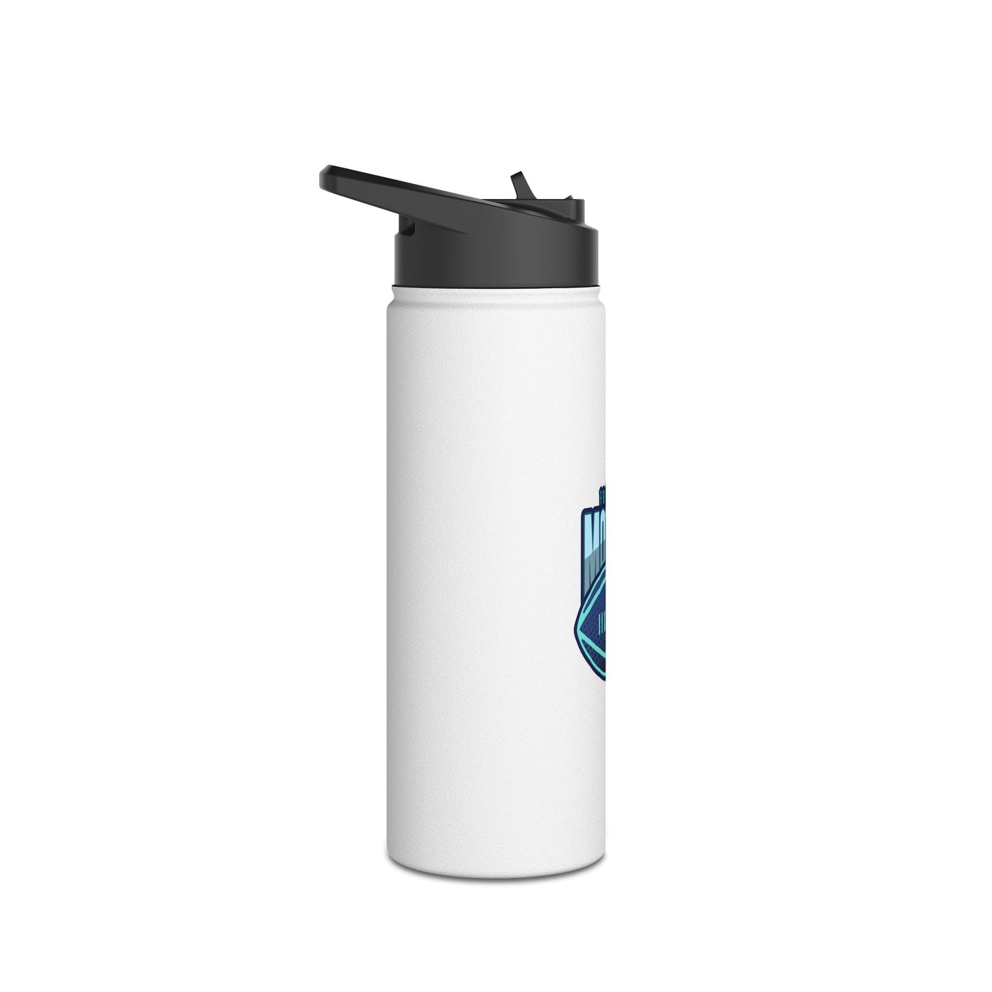 Football Mother Stainless Steel Water Bottle, Standard Lid