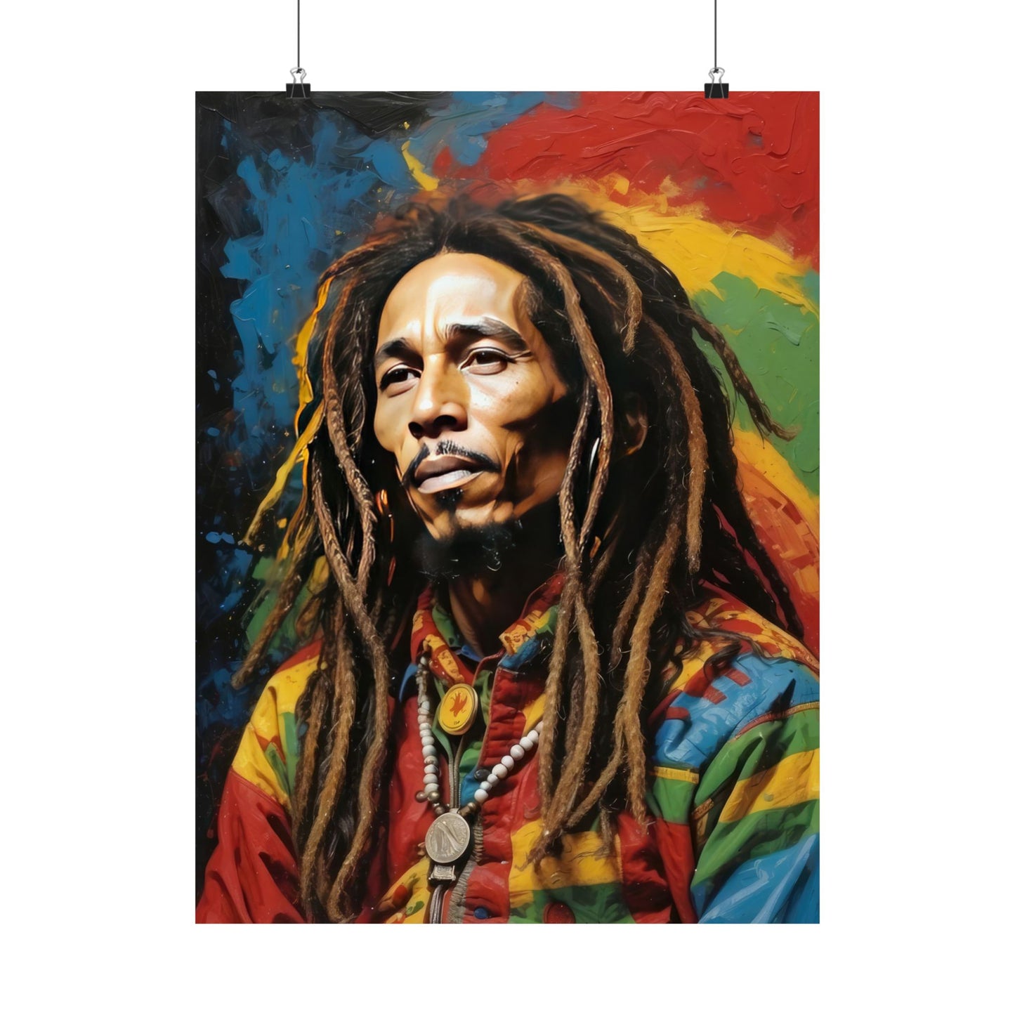 Legendary Vibes Matte Vertical Posters, The King of Reggae