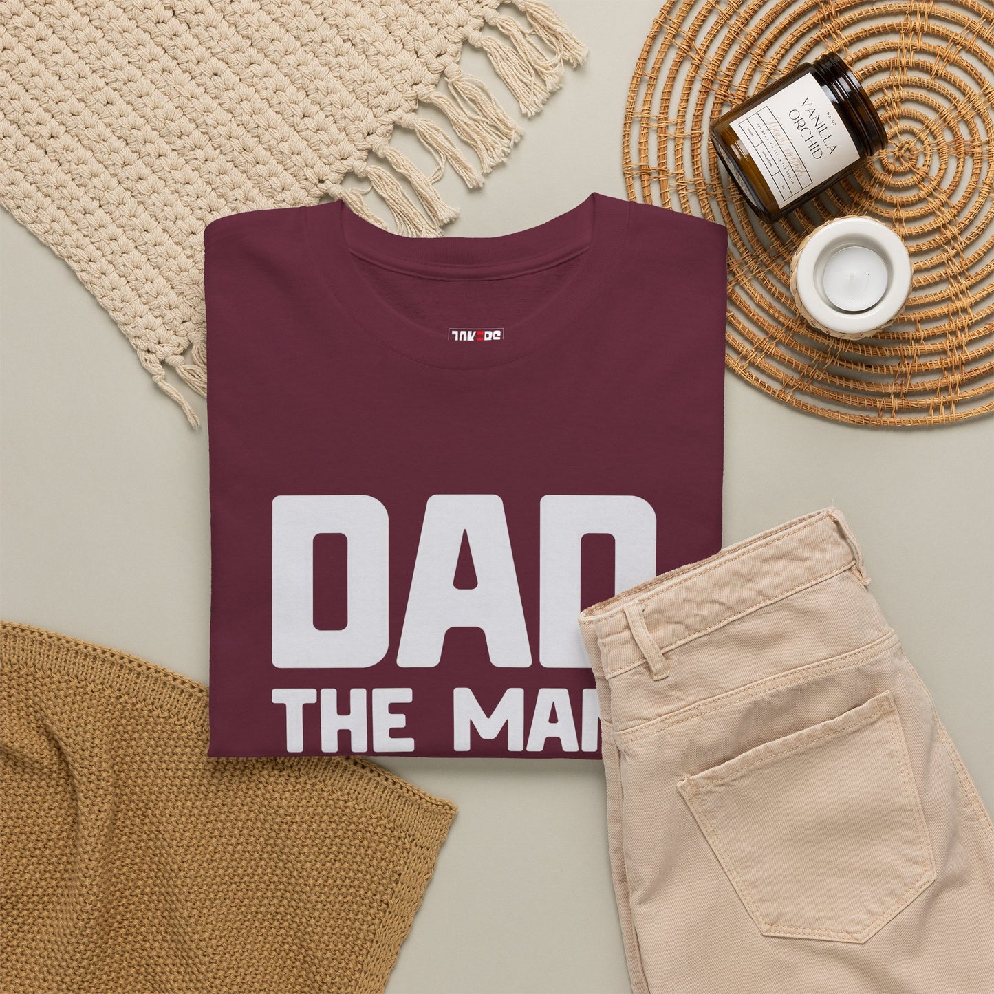 Dad The Man The Myth Grill Master Tee