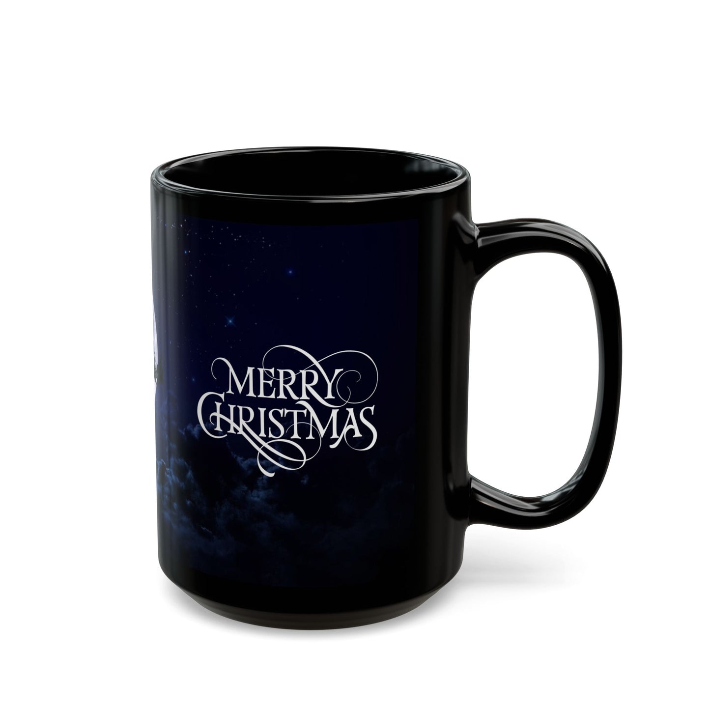 Holy Night Black Mug - 11oz, 15oz