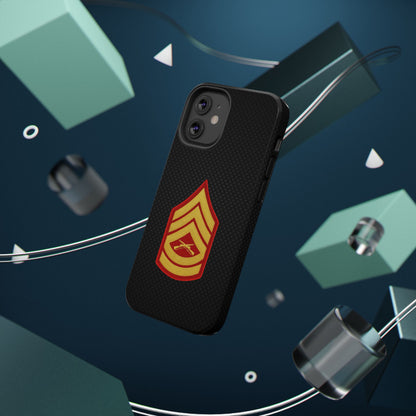 Rank Insignia Impact-Resistant Cases, Gunnery Sergeant