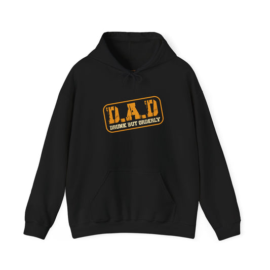 Dad Humor Hoodie - Drunk But Disorderly Heavy Blend Sweatshirt