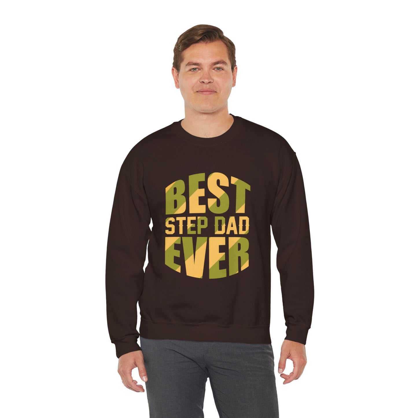 Best Step Dad Ever Sweatshirt Perfect Gift for Dad's Day