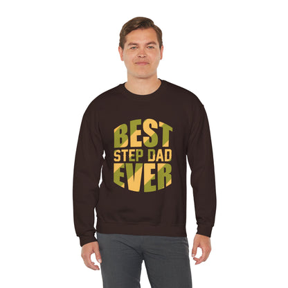 Best Step Dad Ever Sweatshirt Perfect Gift for Dad's Day