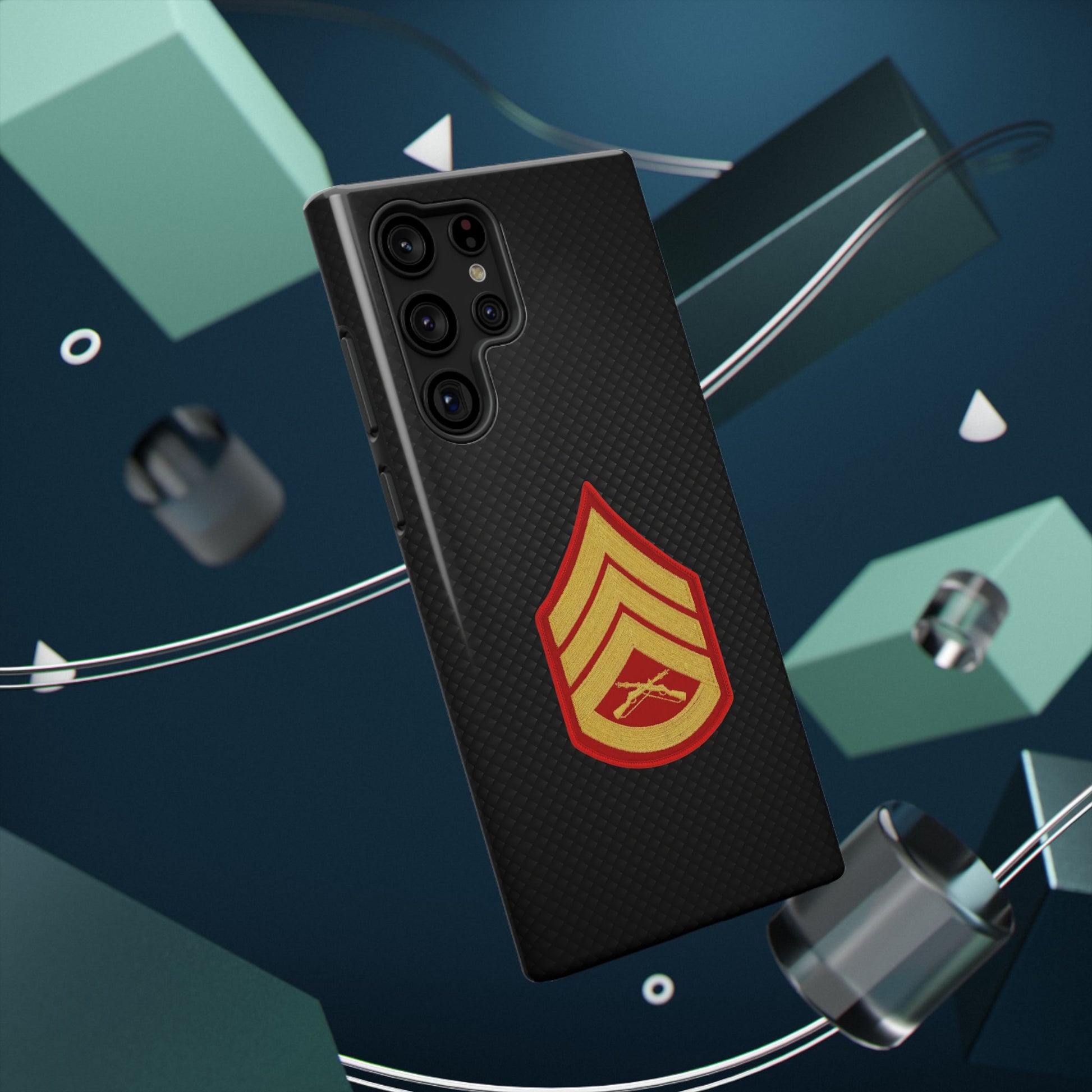 Rank Insignia Impact-Resistant Cases, Staff Sergeant