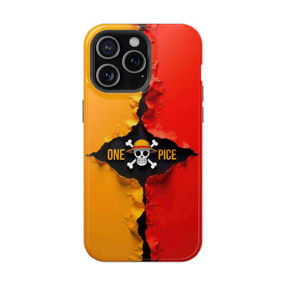 Bold One Piece Magnetic Tough Cases, Anime Phone Cover