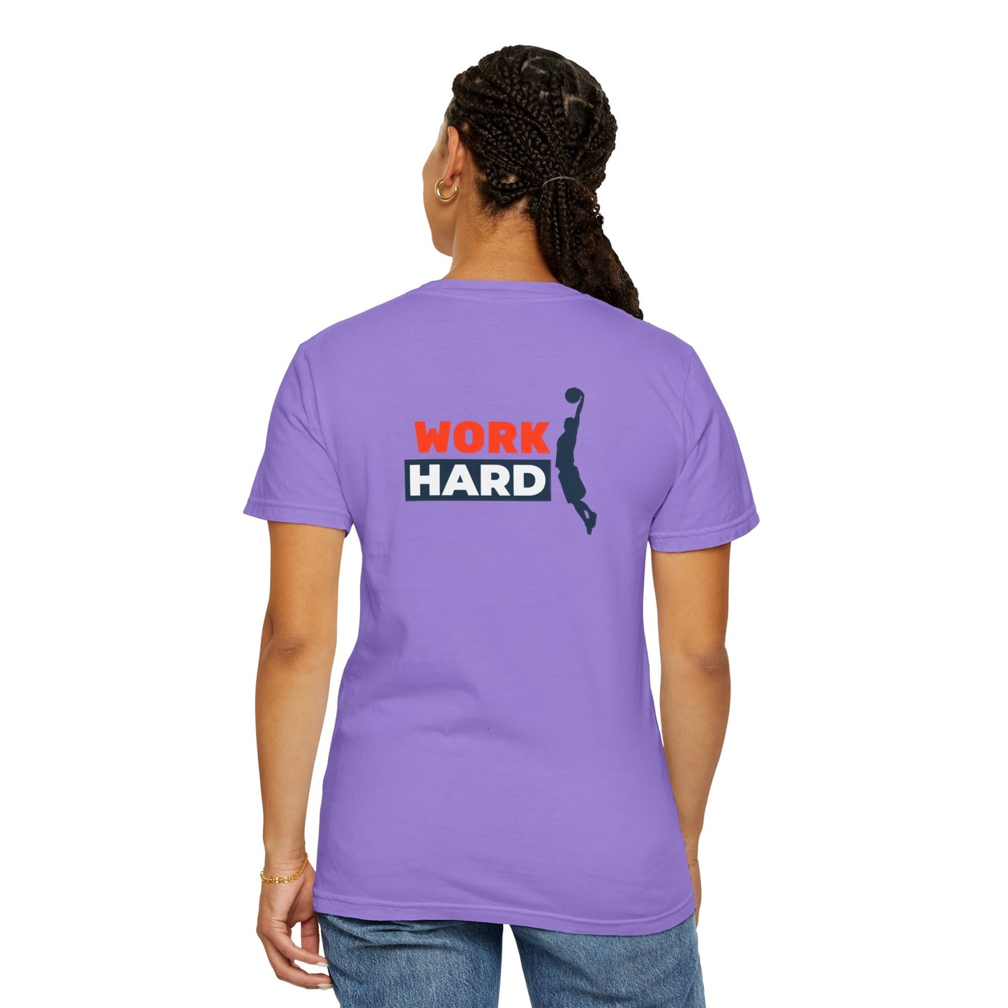 Work Hard Unisex Garment-Dyed T-shirt