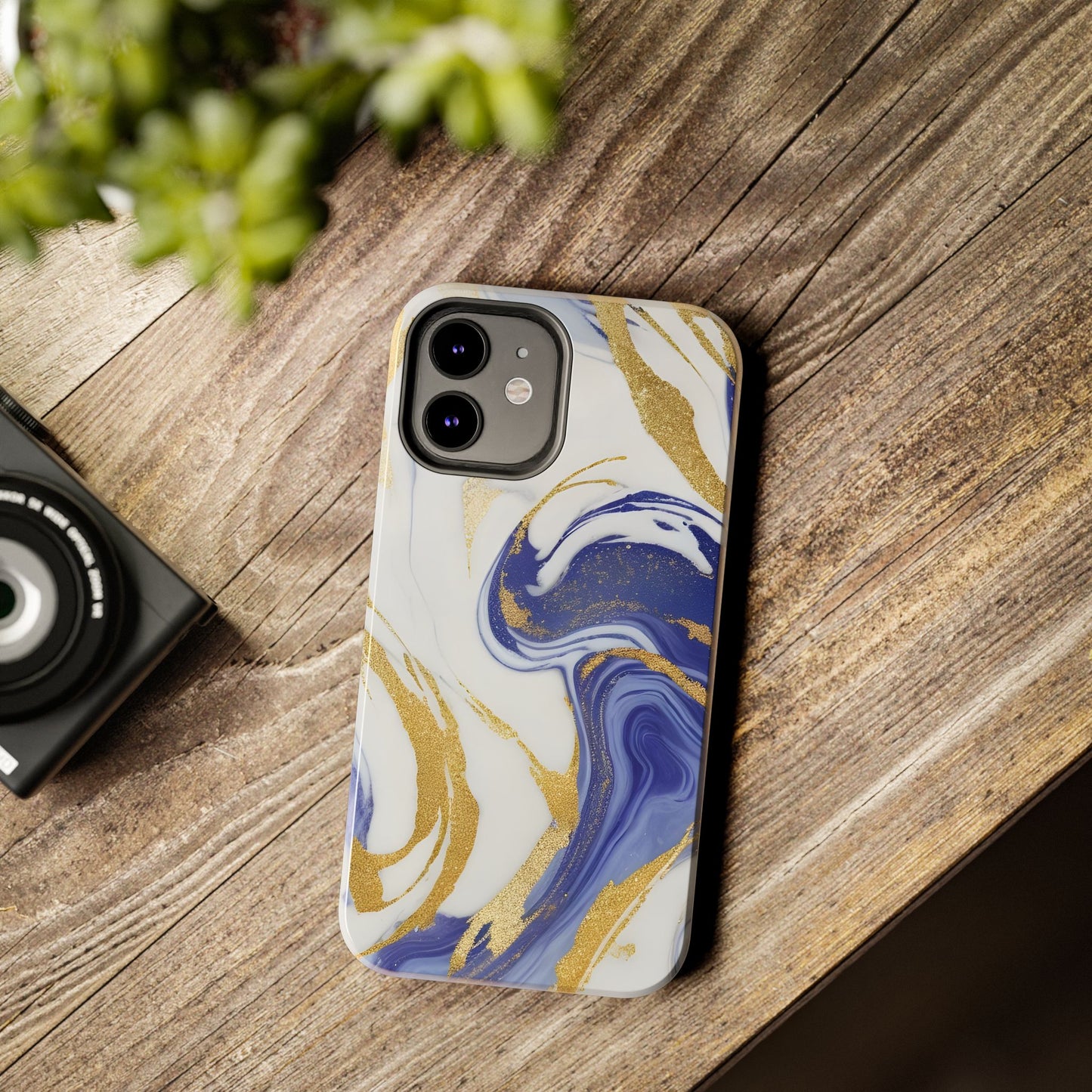 Elegant Marble Phone Case, Stylish Tech Accessory
