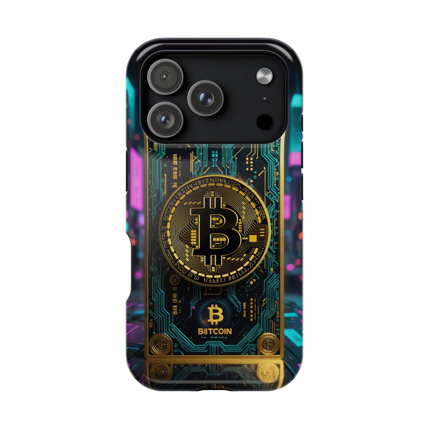 Bitcoin Magnetic Phone Case, Unique Phone Cover