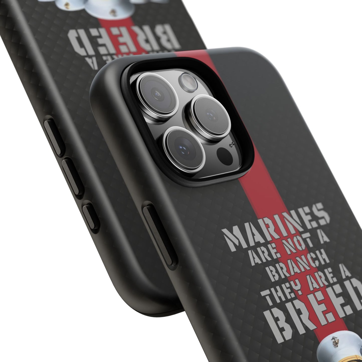 Marine Corps Tough iPhone Case - Proud Military Supporter