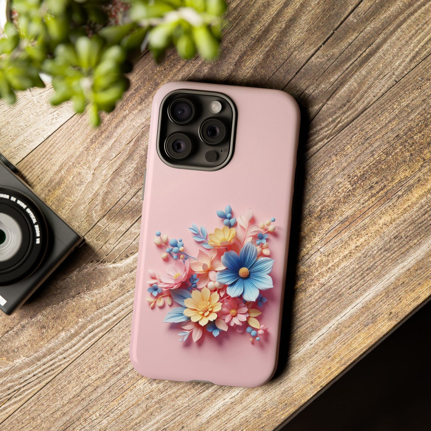 Soft Floral Haven Tough Cases