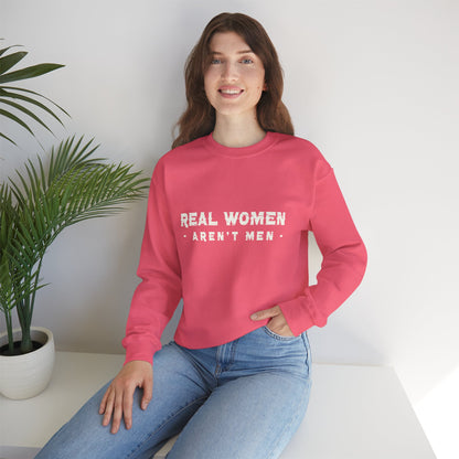 Real Women Unisex Heavy Blend™ Crewneck Sweatshirt 50% cotton and 50% polyester