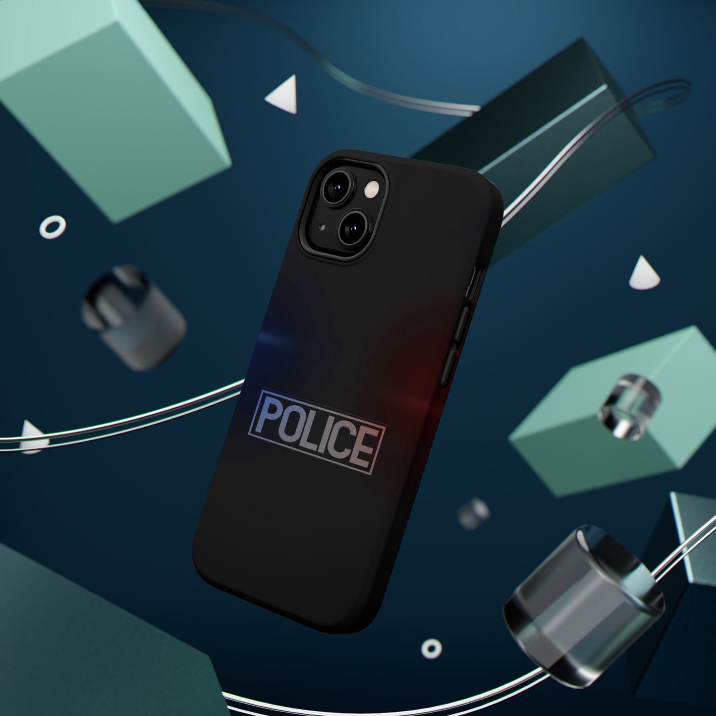 Police Magnetic Phone Case