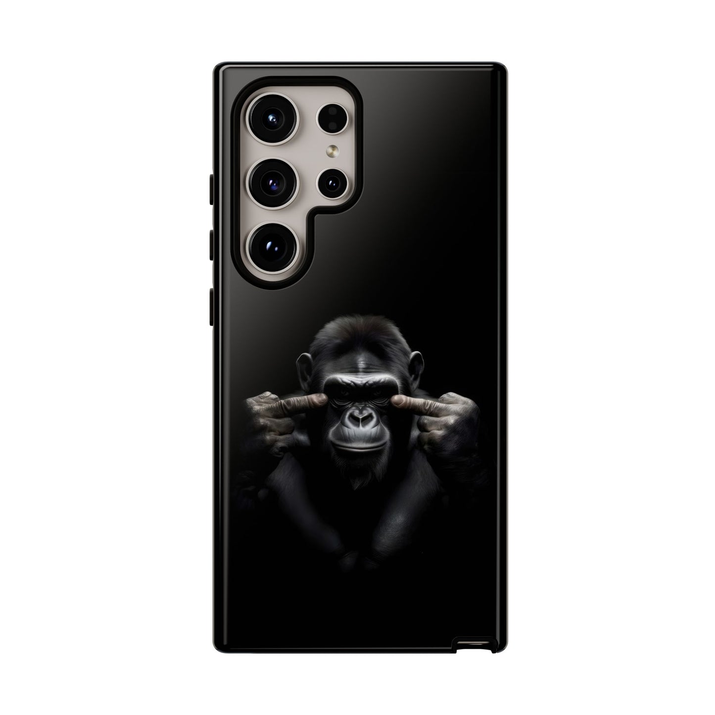 Edgy Gorilla Samsung  Phone Case - Funny Gift for Animal Lovers