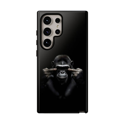 Edgy Gorilla Samsung  Phone Case - Funny Gift for Animal Lovers
