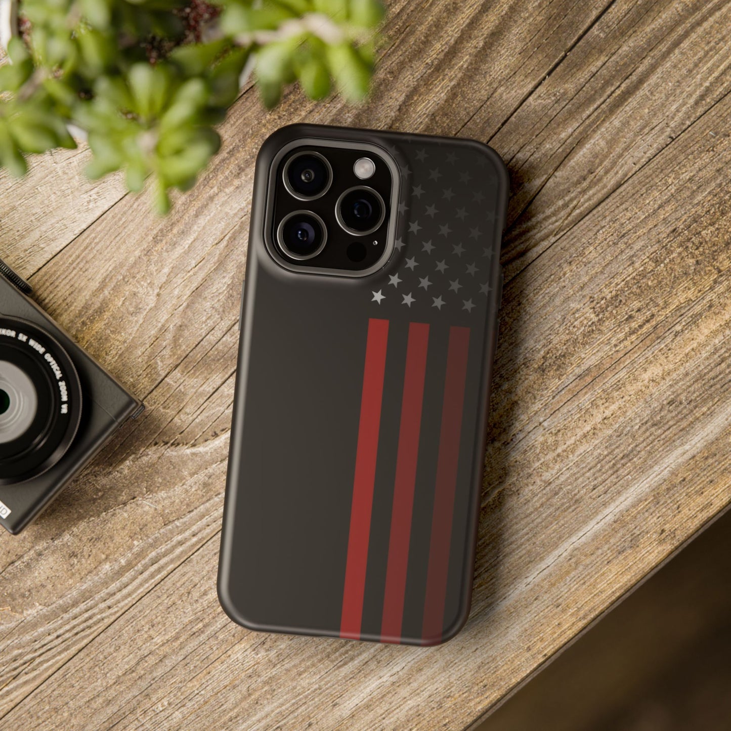 Patriotic Magnetic Tough Case, American Flag Phone Cover