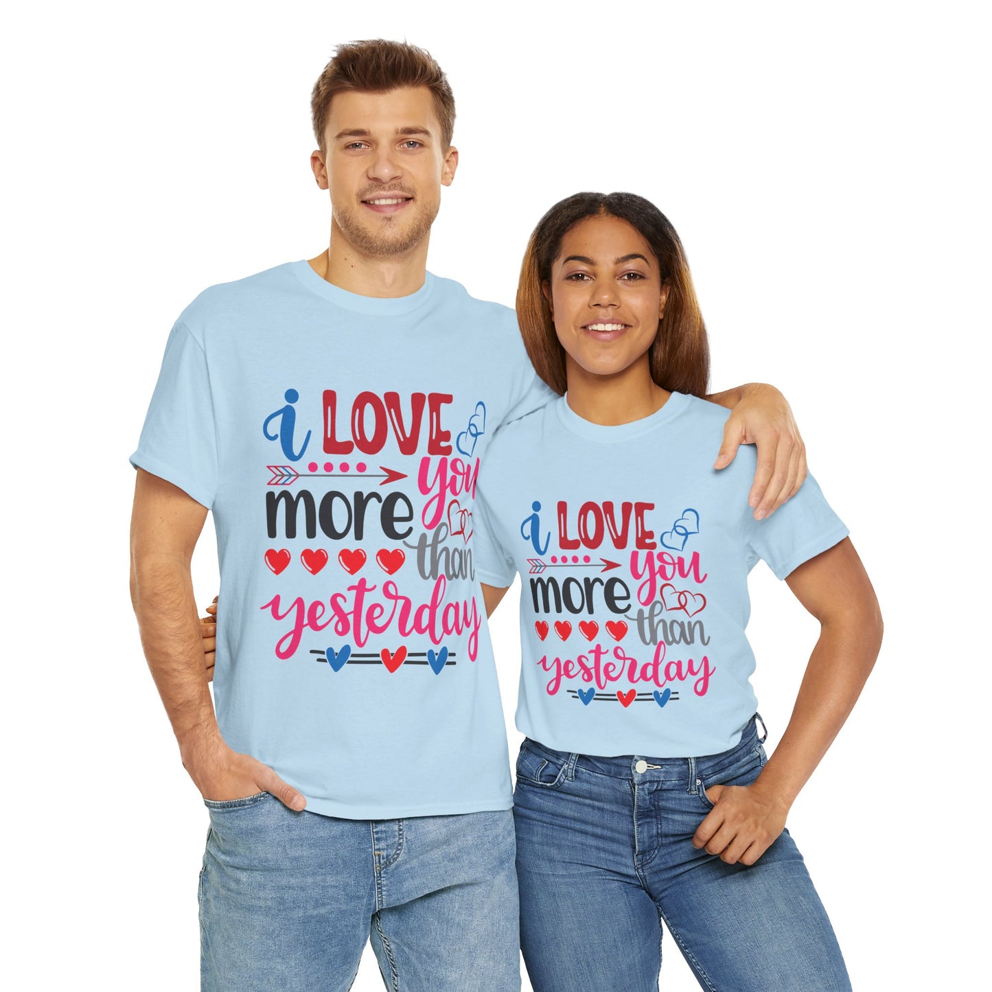 I Love You More Than  Tee, Anniversary Gift Shirt