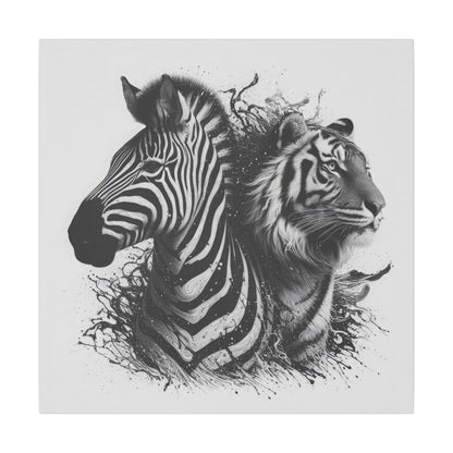 Stripes and Shadows - Canvas Print