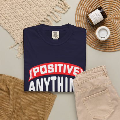 Positive Vibes Unisex Garment-Dyed T-shirt