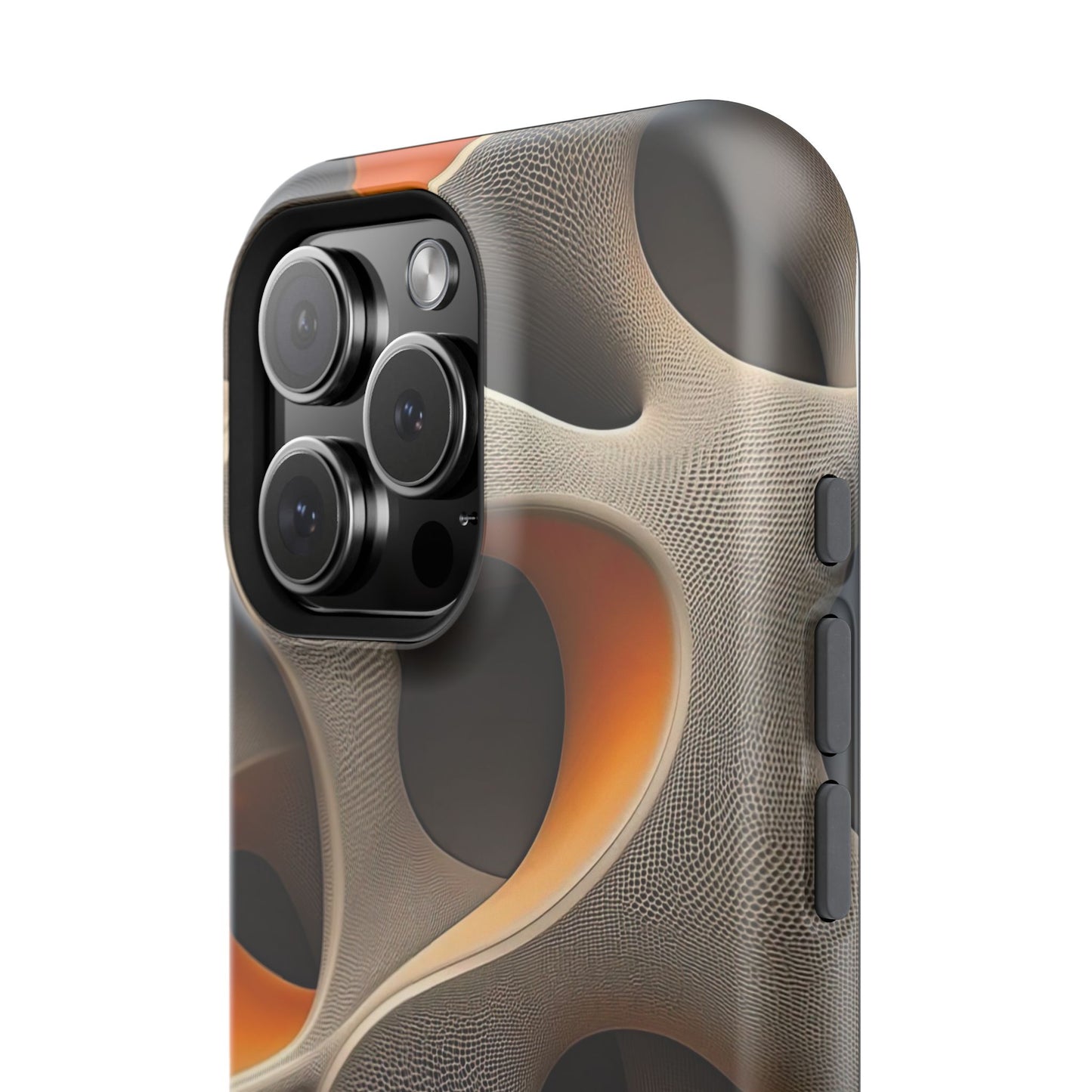 Stylish Magnetic Phone Cases, Abstract Geometric Design