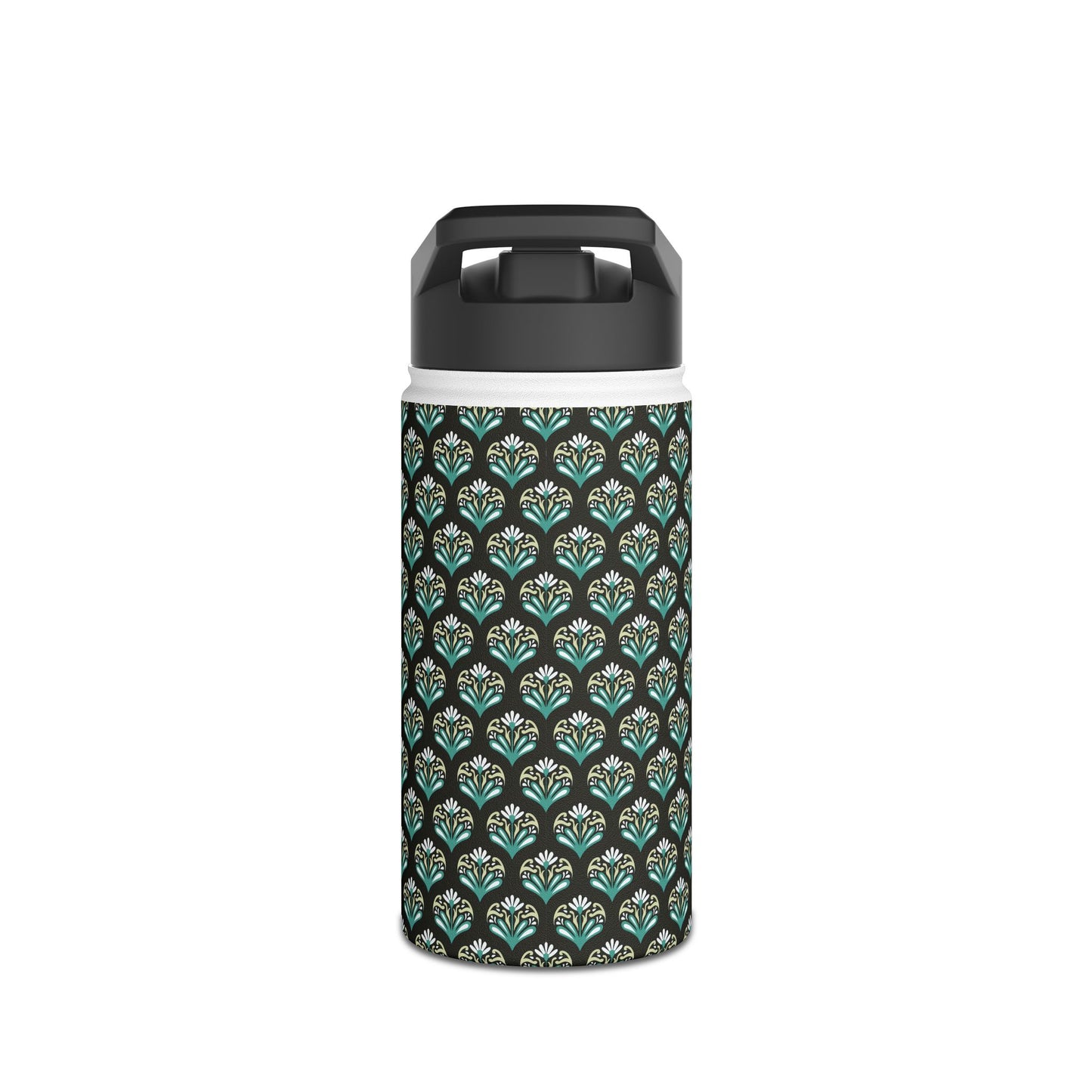 Classic Charm Stainless Steel Water Bottle, Standard Lid