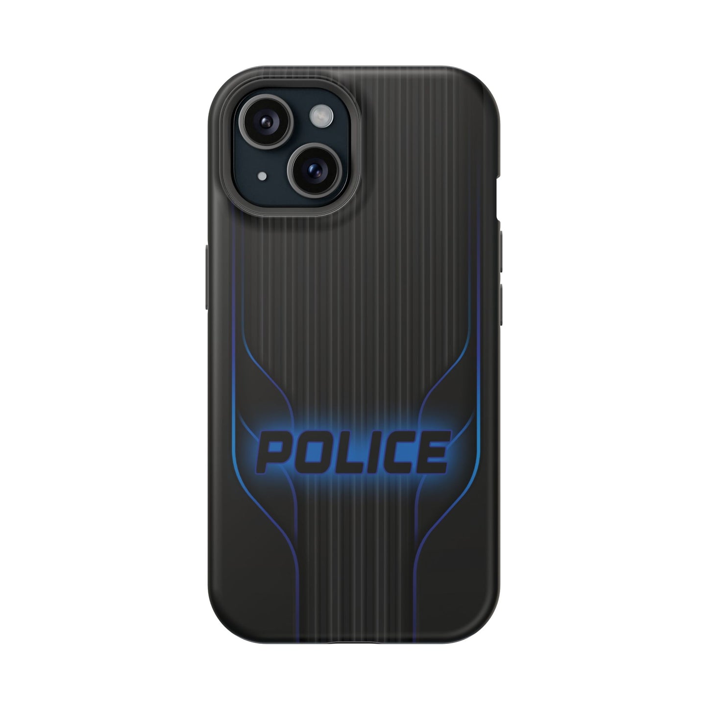 Police Magnetic Phone Cases, Blue Light