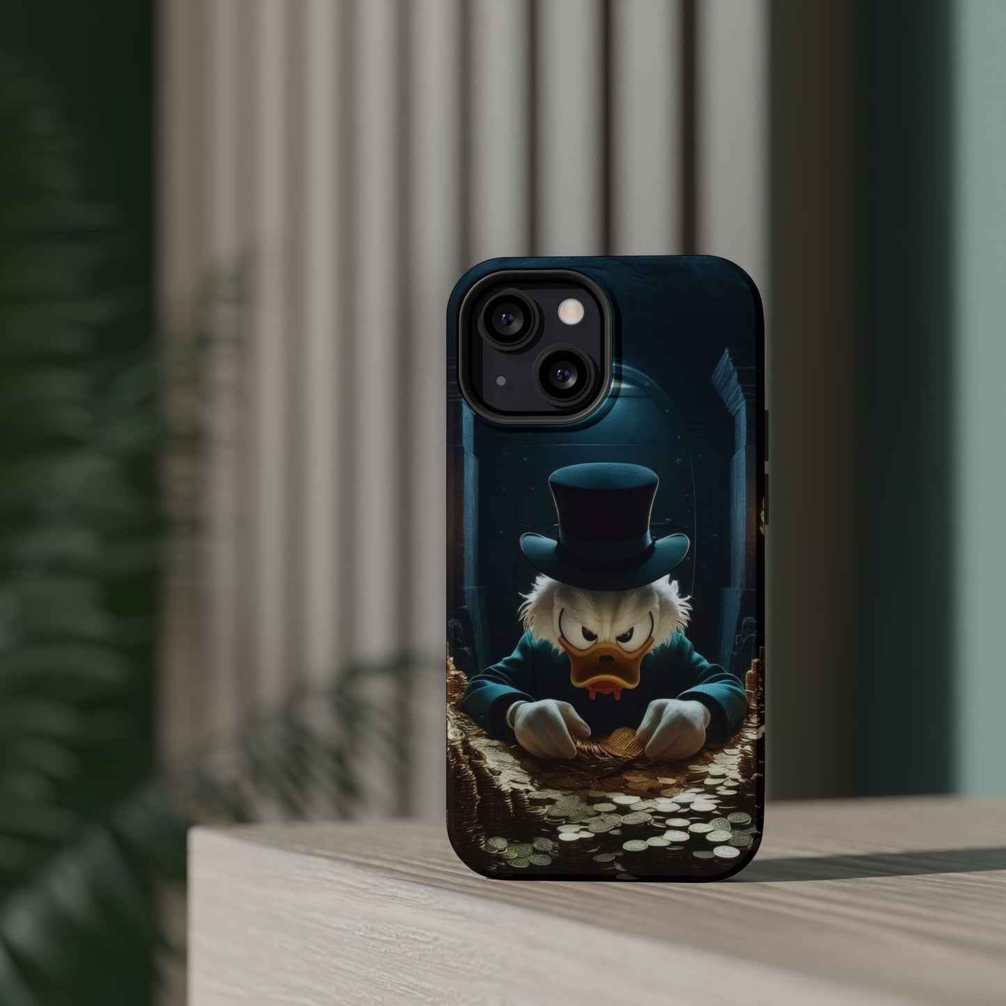 Magnetic Phone Case - Scrooge McDuck Design