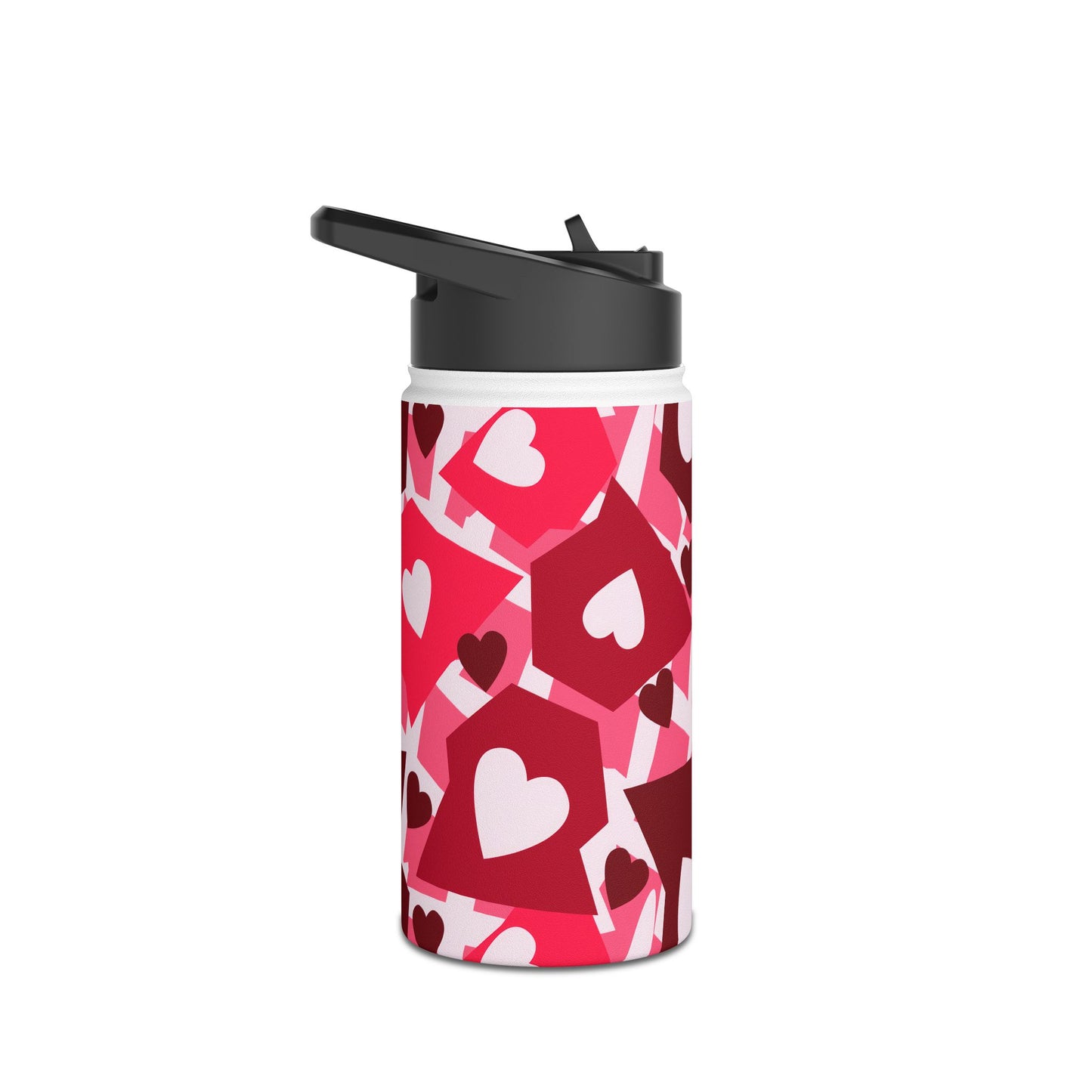 Love in Style Stainless Steel Water Bottle, Standard Lid