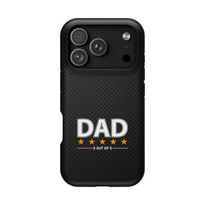 Dad 5 Out of 5 Stars Magnetic Phone Case