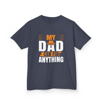 'My Dad Can Fix Anything' - Kids Heavy Cotton™ Tee