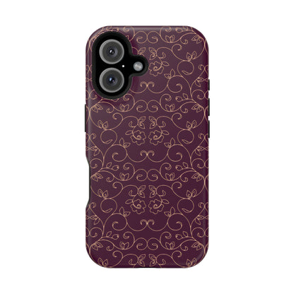 Luxury Serial Magnetic Phone Case, Royal