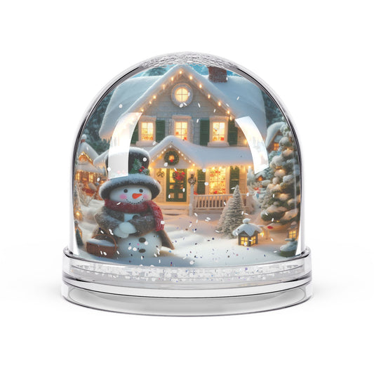 Snowman’s Holiday Warmth Christmas  Snow Globe