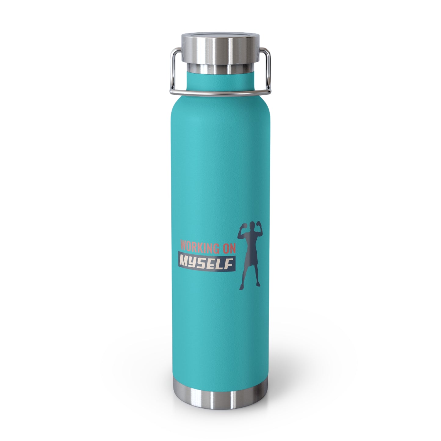Working On Myself Insulated Bottle, 22oz