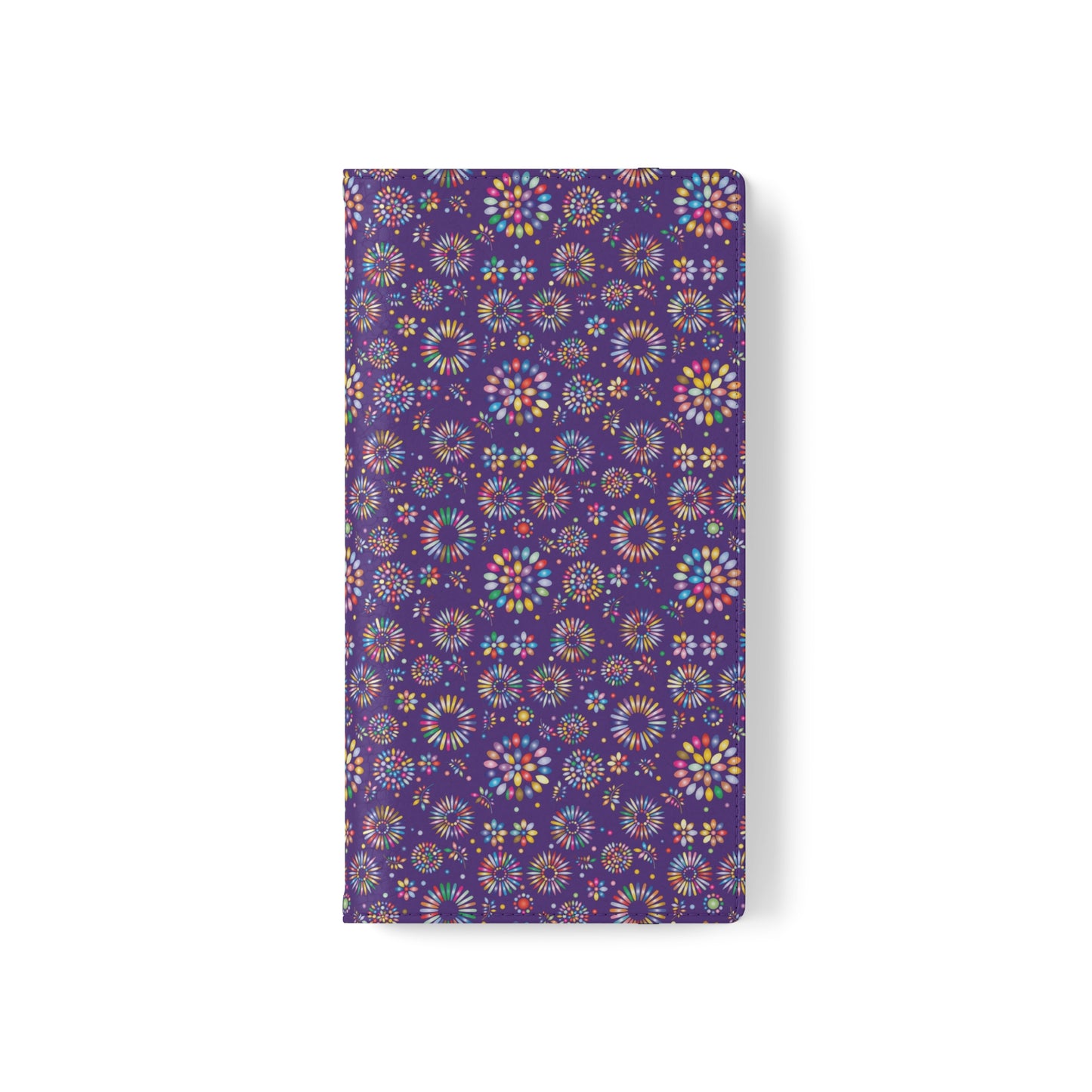 Vibrant Vibes Flip Cases / Purple